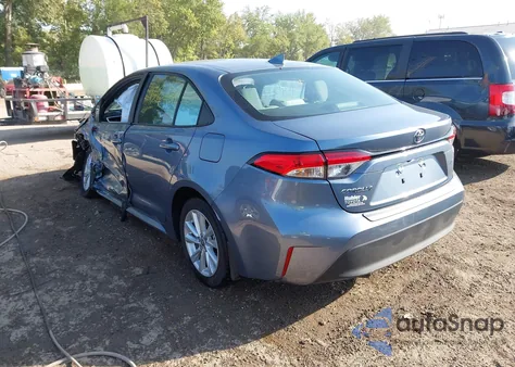 2025 Toyota Corolla Le from USA, damaged, VIN 5YFB4MDEXSP316587